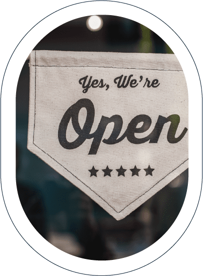 Small Business Open Sign